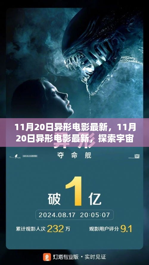 探索宇宙深處的未知生命，最新異形電影即將上映