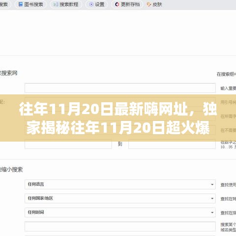 獨(dú)家揭秘，往年11月20日超火爆嗨網(wǎng)址大放送，嗨不停歇的狂歡盛宴！