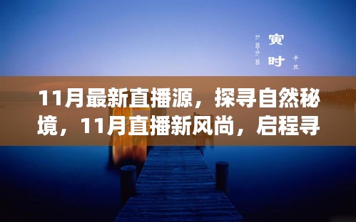 探尋自然秘境，11月直播新風(fēng)尚，啟程內(nèi)心平和之旅