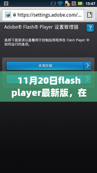 11月20日flashplayer最新版，在最新Flash Player中的溫馨日常，一次奇妙的友情之旅