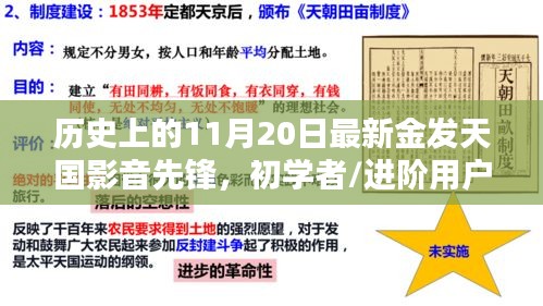 歷史上的11月20日，金發(fā)天國影音先鋒使用指南及初學(xué)者進階教程