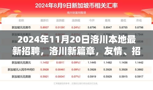 洛川新篇章，友情招聘，家的溫暖與本地最新職位發(fā)布