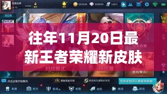 獨(dú)家盤(pán)點(diǎn)，歷年11月20日王者榮耀新皮膚重磅更新回顧