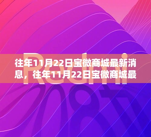 往年11月22日寶微商城最新消息深度解析與評測報(bào)告
