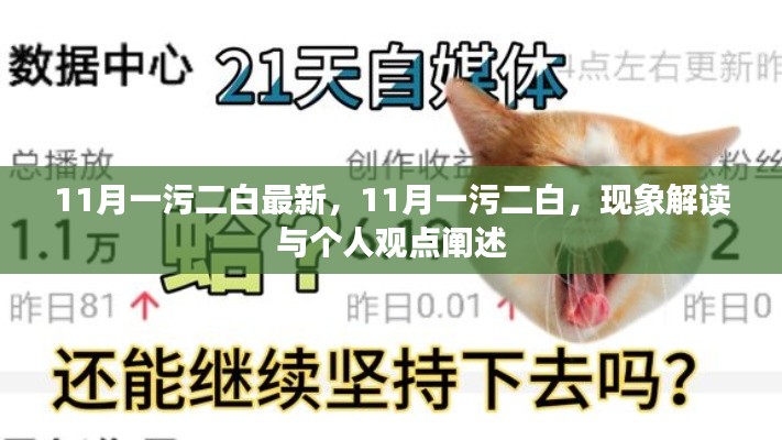 11月一污二白現(xiàn)象解讀與個人觀點闡述，最新觀察與闡述