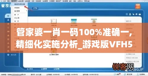 管家婆一肖一碼100%準(zhǔn)確一,精細(xì)化實施分析_游戲版VFH5.68