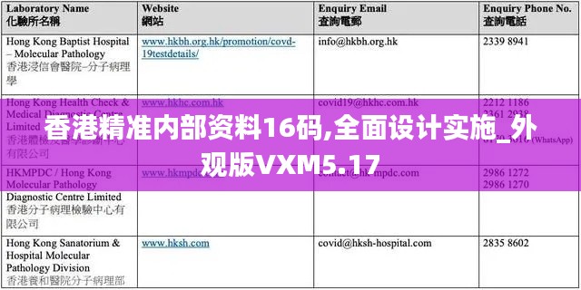 香港精準內(nèi)部資料16碼,全面設計實施_外觀版VXM5.17