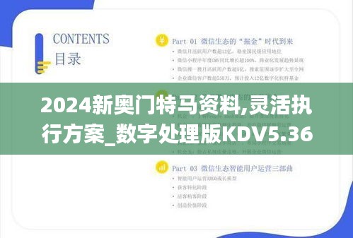 2024新奧門(mén)特馬資料,靈活執(zhí)行方案_數(shù)字處理版KDV5.36