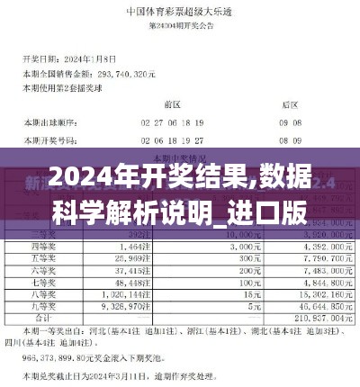 2024年開(kāi)獎(jiǎng)結(jié)果,數(shù)據(jù)科學(xué)解析說(shuō)明_進(jìn)口版WCL5.53