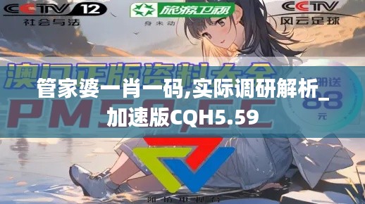 管家婆一肖一碼,實(shí)際調(diào)研解析_加速版CQH5.59