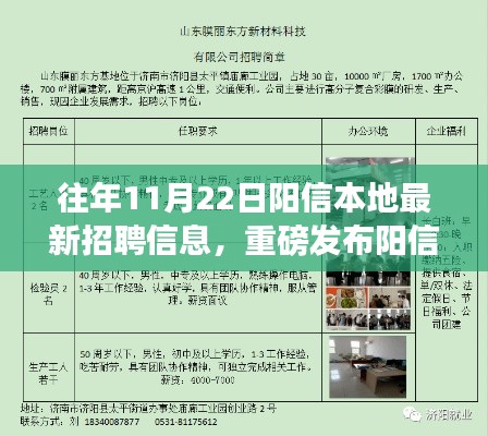 揭秘十一月二十二日陽(yáng)信本地最新高科技崗位與前沿科技產(chǎn)品體驗(yàn)之旅的招聘信息重磅發(fā)布