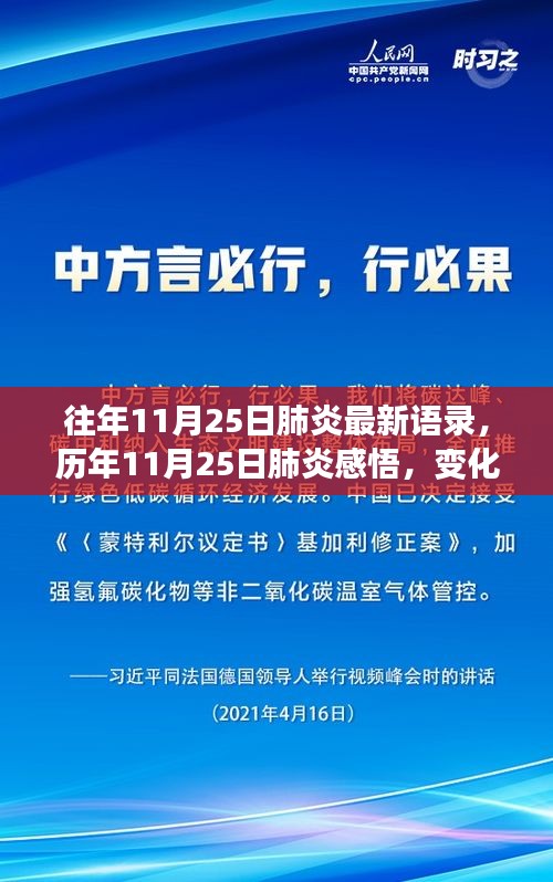 歷年11月25日肺炎感悟，變化中的學(xué)習(xí)，自信與成就的力量之路