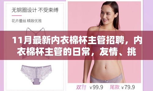 11月內衣棉杯主管招聘，日常、友情、挑戰(zhàn)與家的溫暖