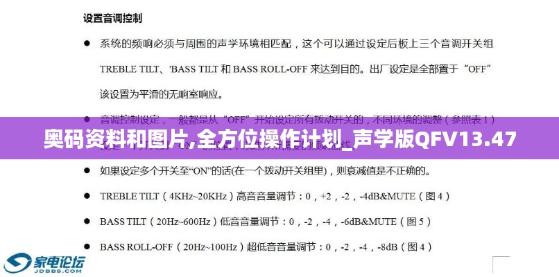 奧碼資料和圖片,全方位操作計劃_聲學(xué)版QFV13.47