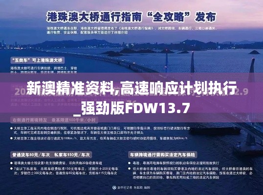 新澳精準資料,高速響應(yīng)計劃執(zhí)行_強勁版FDW13.7