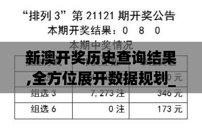 新澳開獎歷史查詢結果,全方位展開數(shù)據(jù)規(guī)劃_安靜版SLC13.20