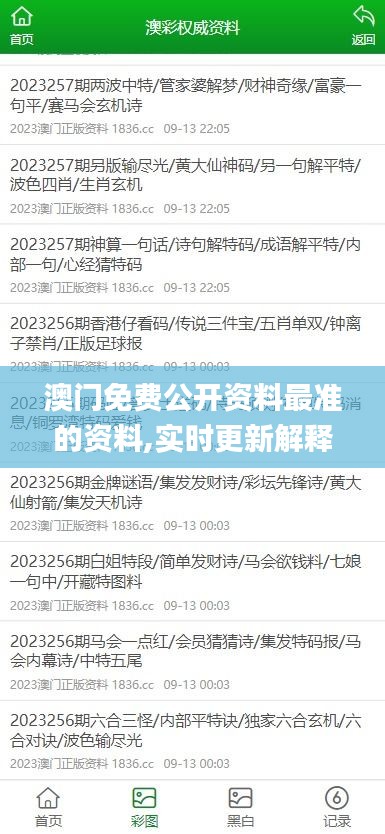 澳門(mén)免費(fèi)公開(kāi)資料最準(zhǔn)的資料,實(shí)時(shí)更新解釋介紹_珍藏版RNX13.14