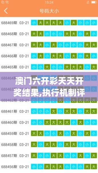 澳門六開彩天天開獎(jiǎng)結(jié)果,執(zhí)行機(jī)制評(píng)估_便簽版KWX13.33