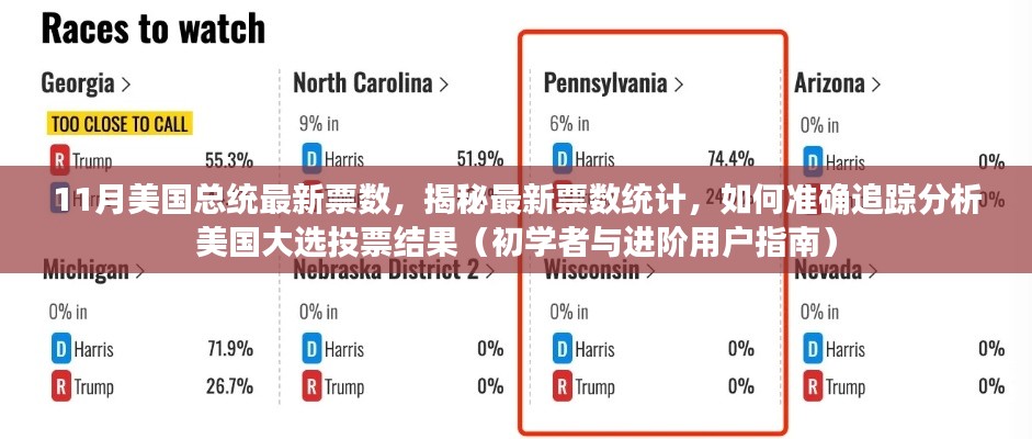 揭秘最新票數(shù)統(tǒng)計，美國大選投票結果追蹤分析與指南（初學者與進階用戶適用）