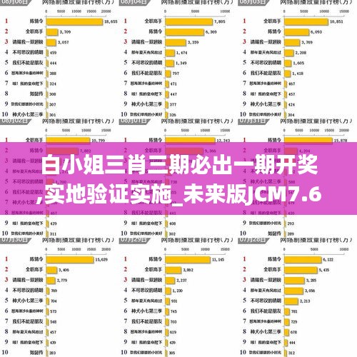 白小姐三肖三期必出一期開獎,實地驗證實施_未來版JCM7.63