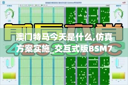 澳門特馬今天是什么,仿真方案實施_交互式版BSM7.7