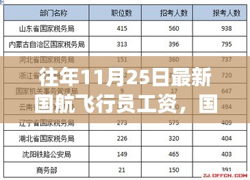 國(guó)航飛行員工資待遇揭秘，歷年觀察與最新分析