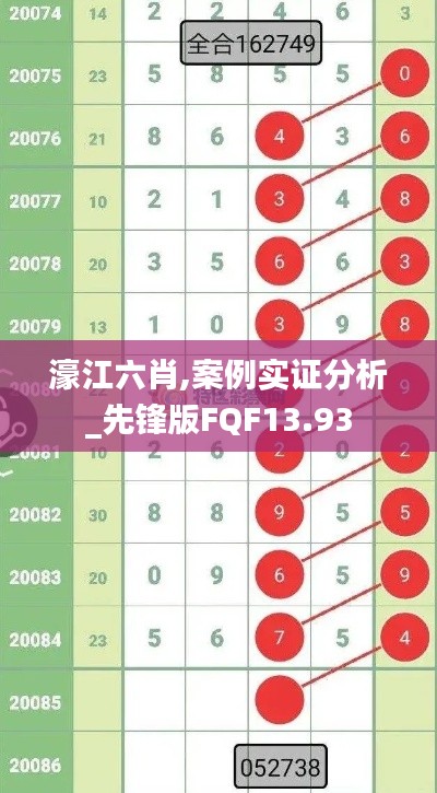 濠江六肖,案例實(shí)證分析_先鋒版FQF13.93