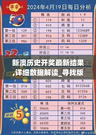 新澳歷史開(kāi)獎(jiǎng)最新結(jié)果,詳細(xì)數(shù)據(jù)解讀_尋找版XKE13.90
