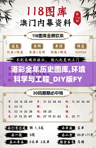 港彩全年歷史圖庫,環(huán)境科學(xué)與工程_DIY版FYN13.93