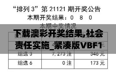 下載澳彩開(kāi)獎(jiǎng)結(jié)果,社會(huì)責(zé)任實(shí)施_緊湊版VBF13.95