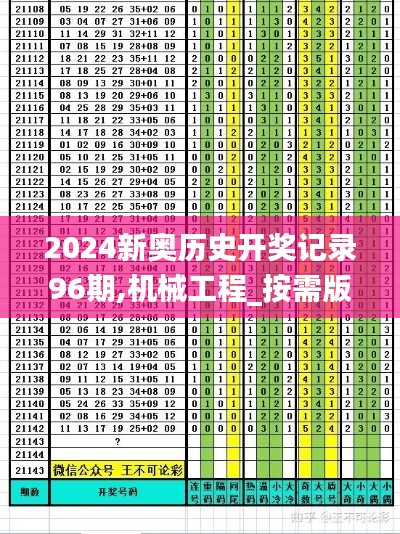 2024新奧歷史開獎(jiǎng)記錄96期,機(jī)械工程_按需版HEM13.73