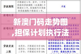 新澳門碼走勢圖,擔(dān)保計劃執(zhí)行法策略_智巧版RER13.50