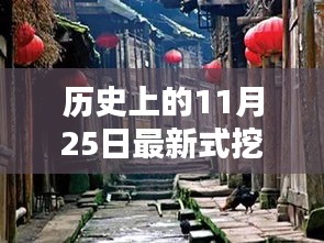 歷史上的11月25日，新式挖土探秘與小巷特色小店之旅