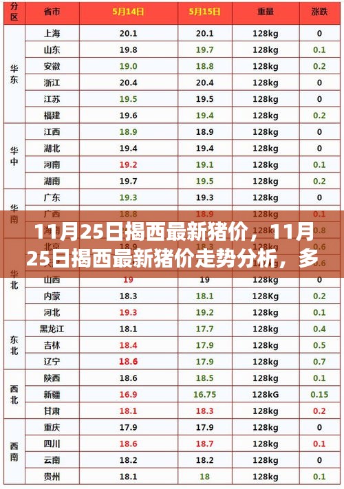 11月25日揭西最新豬價(jià)走勢(shì)分析，多方觀點(diǎn)與個(gè)人立場(chǎng)碰撞