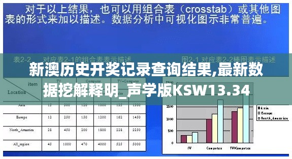 新澳歷史開獎記錄查詢結(jié)果,最新數(shù)據(jù)挖解釋明_聲學(xué)版KSW13.34