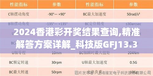 2024香港彩開(kāi)獎(jiǎng)結(jié)果查詢,精準(zhǔn)解答方案詳解_科技版GFJ13.31