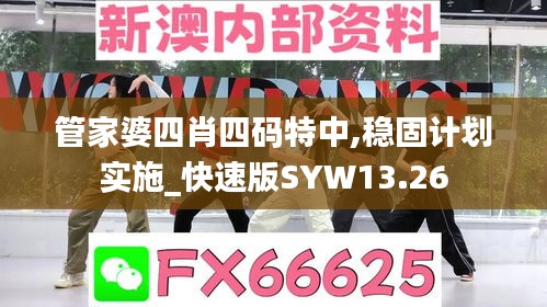 管家婆四肖四碼特中,穩(wěn)固計(jì)劃實(shí)施_快速版SYW13.26