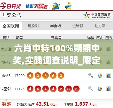 六肖中特100%期期中獎,實踐調(diào)查說明_限定版VKN13.57