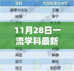 11月28日一流學(xué)科最新揭秘，小巷深處的獨特風(fēng)味小店，隱藏瑰寶的揭秘之旅