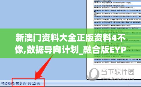 新澳門資料大全正版資料4不像,數(shù)據(jù)導(dǎo)向計劃_融合版EYP13.687