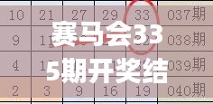 賽馬會335期開獎結果,詳細數(shù)據(jù)解讀_RJQ65.543家庭版