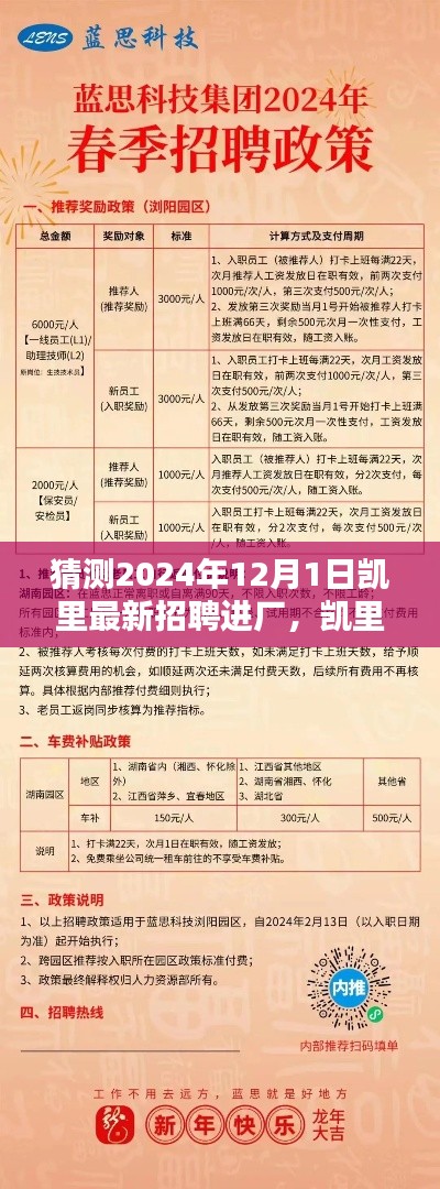 凱里最新招聘進(jìn)廠全攻略，求職進(jìn)廠步驟詳解與預(yù)測(cè)招聘展望（2024年）