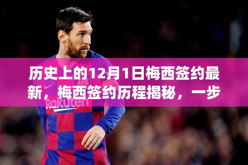 揭秘梅西簽約歷程，跟隨歷史腳步見證球王誕生的瞬間
