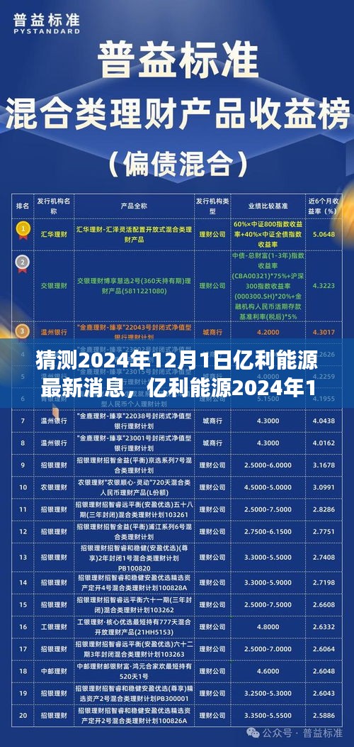 億利能源深度評測及用戶洞察，特性、體驗(yàn)與競爭分析，最新動態(tài)預(yù)測至2024年12月1日揭曉！