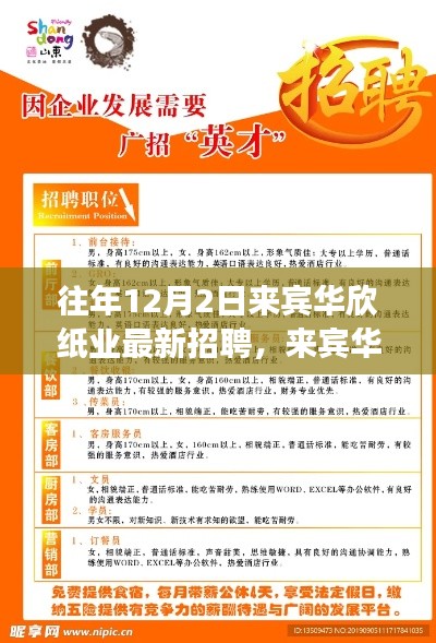 來(lái)賓華欣紙業(yè)最新招聘季，應(yīng)聘指南與成功秘訣揭秘