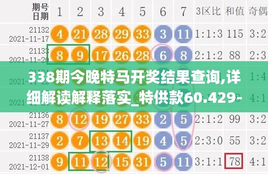 338期今晚特馬開獎(jiǎng)結(jié)果查詢,詳細(xì)解讀解釋落實(shí)_特供款60.429-2