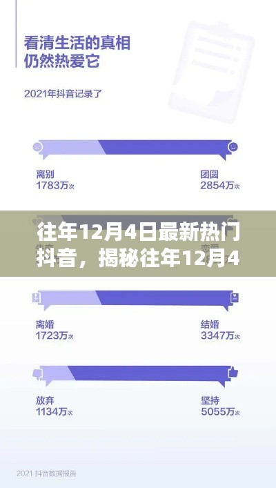 揭秘往年12月4日抖音熱門趨勢(shì)，三大要點(diǎn)深度解析，熱門抖音盤(pán)點(diǎn)！