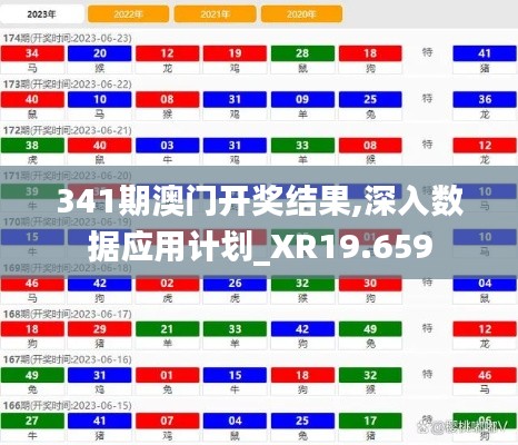 341期澳門開(kāi)獎(jiǎng)結(jié)果,深入數(shù)據(jù)應(yīng)用計(jì)劃_XR19.659
