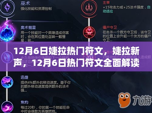 揭秘婕拉新聲與熱門(mén)符文，深度解讀與體驗(yàn)
