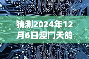 澳門天鴿未來之旅揭秘，成長之路與未知之旅的啟航猜測（2024年12月6日最新消息）